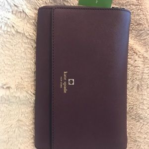Kate Spade Charlotte St Alek in Burgundy NWT
